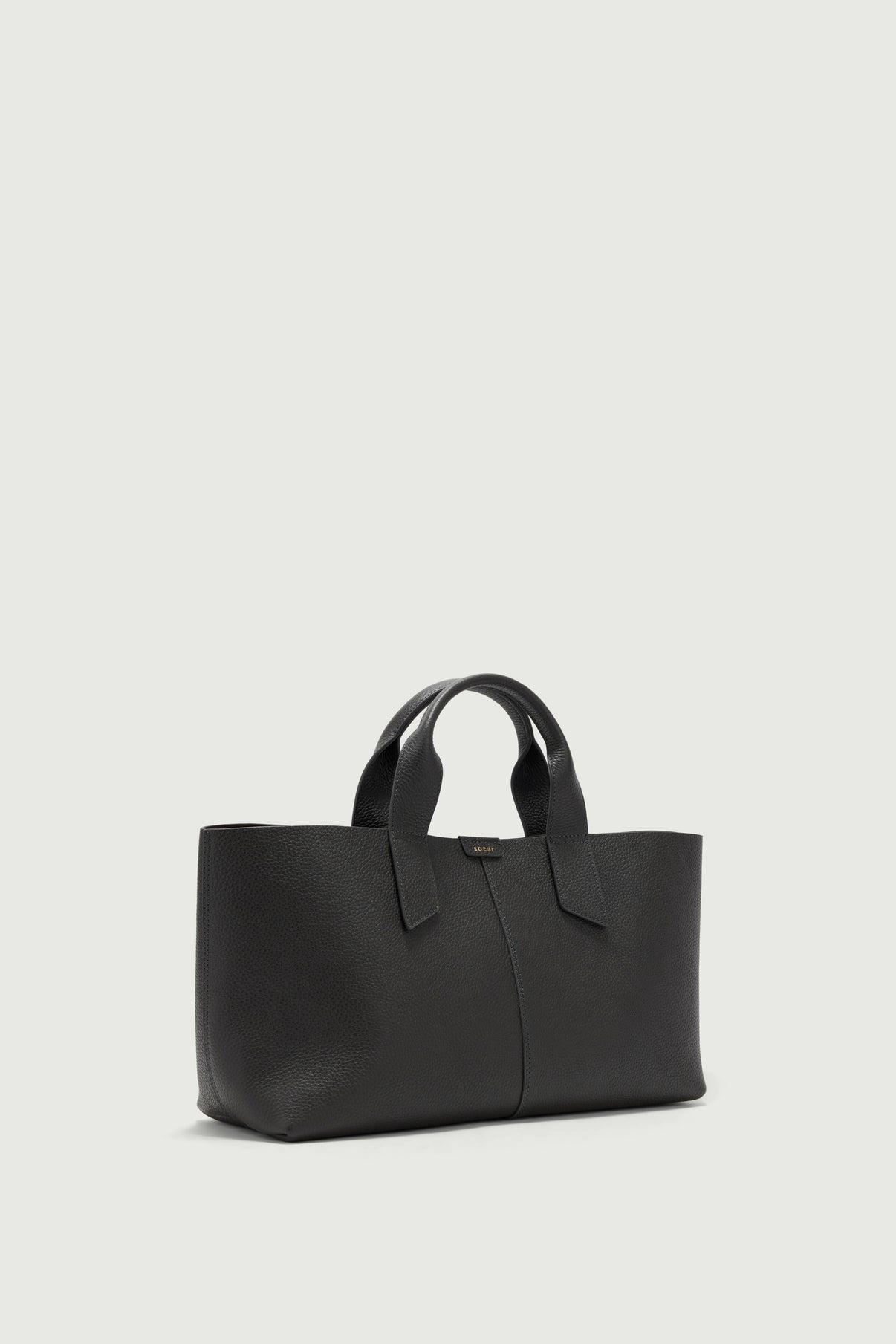 Bolso Suave - Acero - Cuero - Mujer vue 2