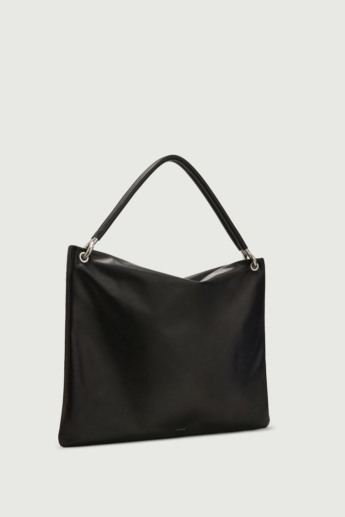 Cabas Gia - Negro - Cuero - Mujer vue 2