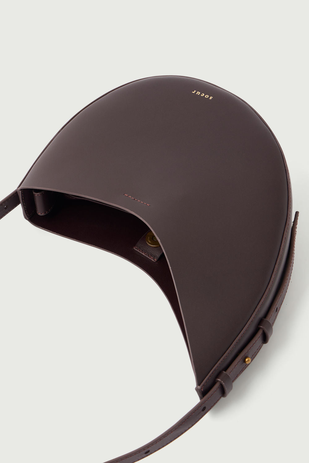 Sac Wino - Bordeaux Foncé - Cuir - Femme vue 6