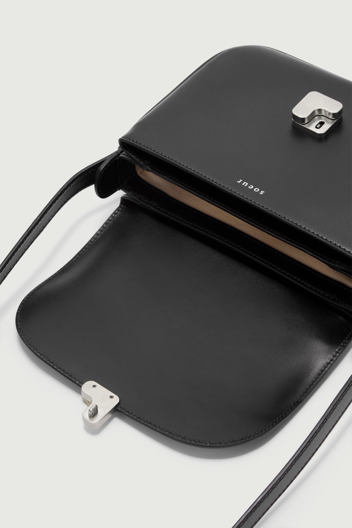 Bolso Bellissima Mini - Negro - Cuero - Mujer vue 4