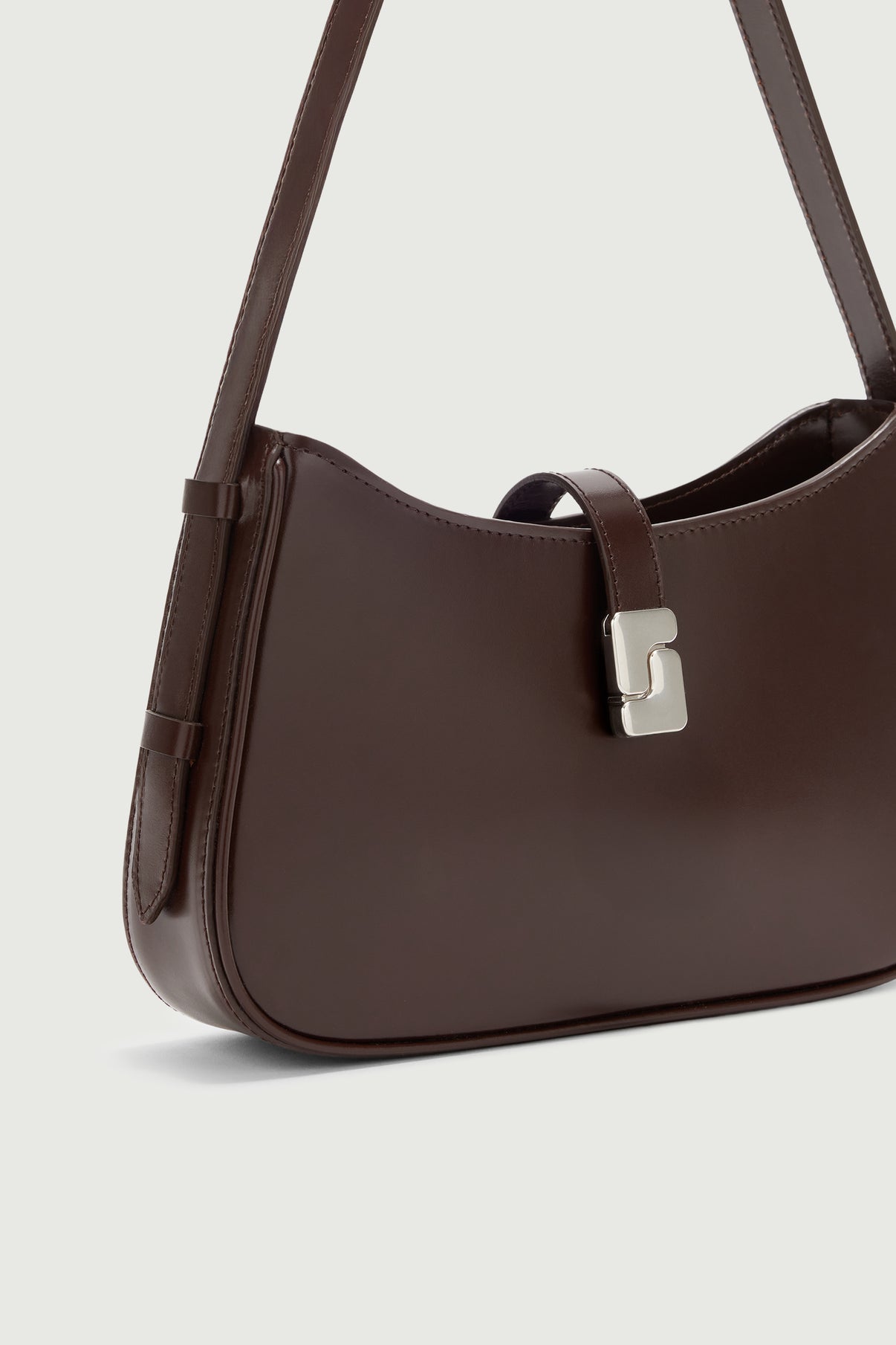 Bolso Bonnie - Chocolate - Cuero - Mujer vue 3