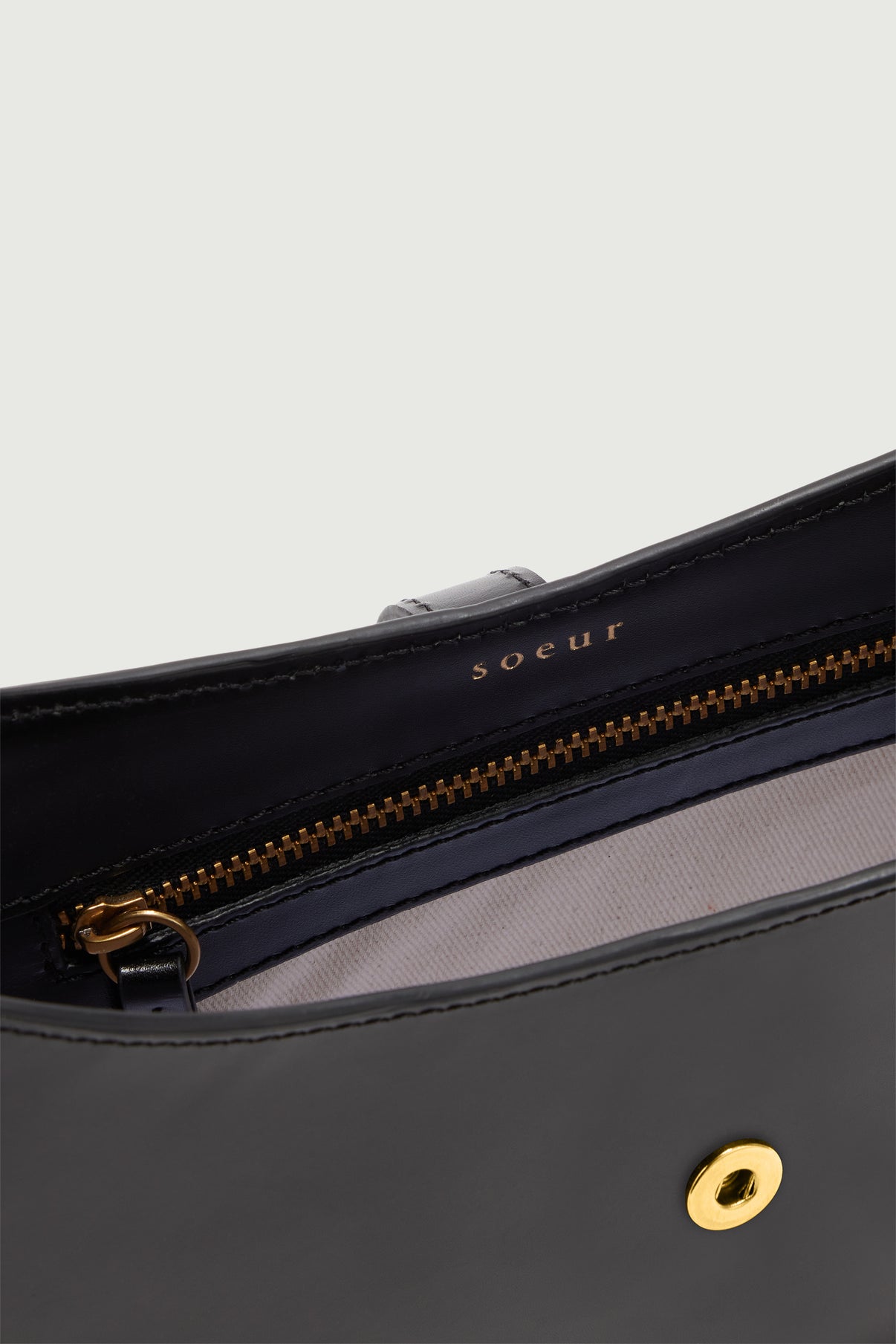 Bolso Bonnie - Negro - Cuero - Mujer vue 4