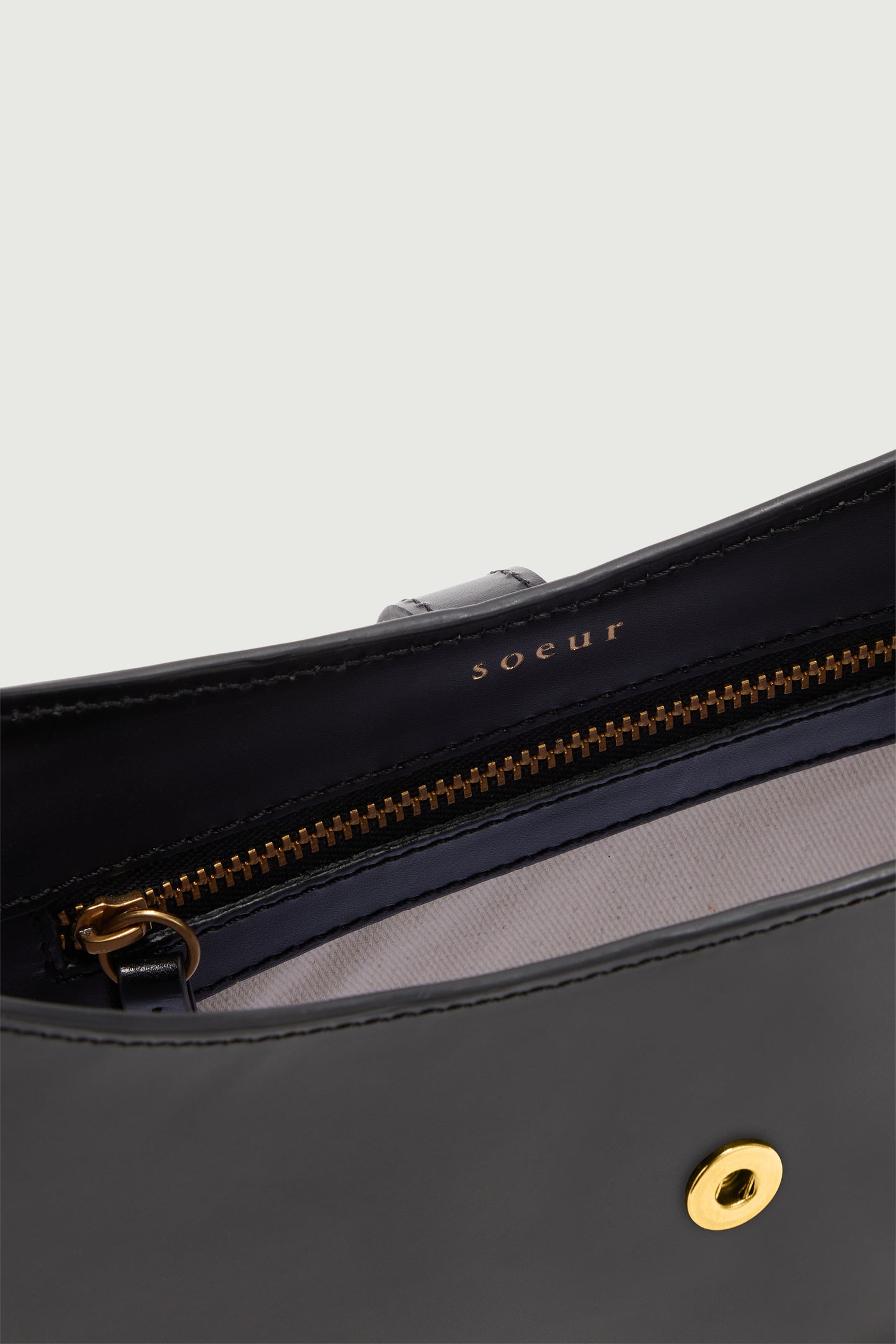 Bolso Bonnie - Negro - Cuero - Mujer