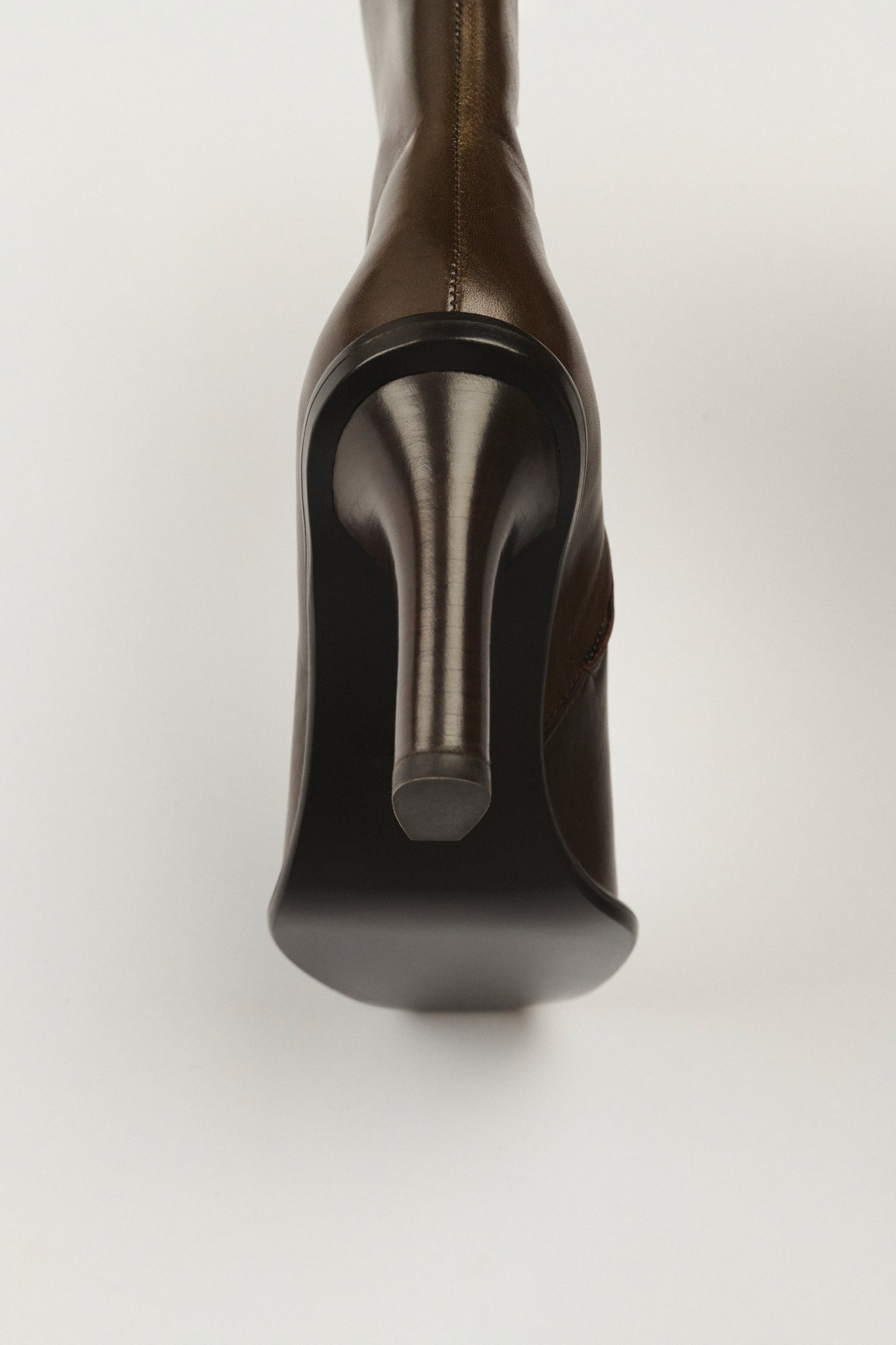 Botines Lollie - Marrón Oscuro - Cuero - Mujer